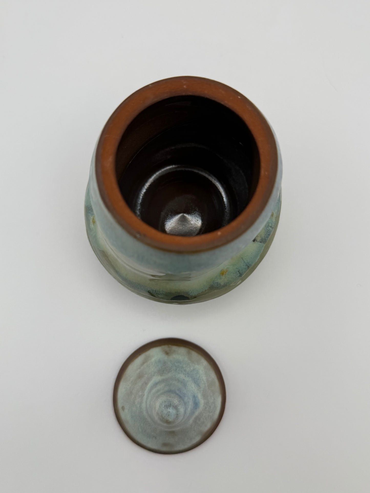 Mossy Lake Jar with Lid