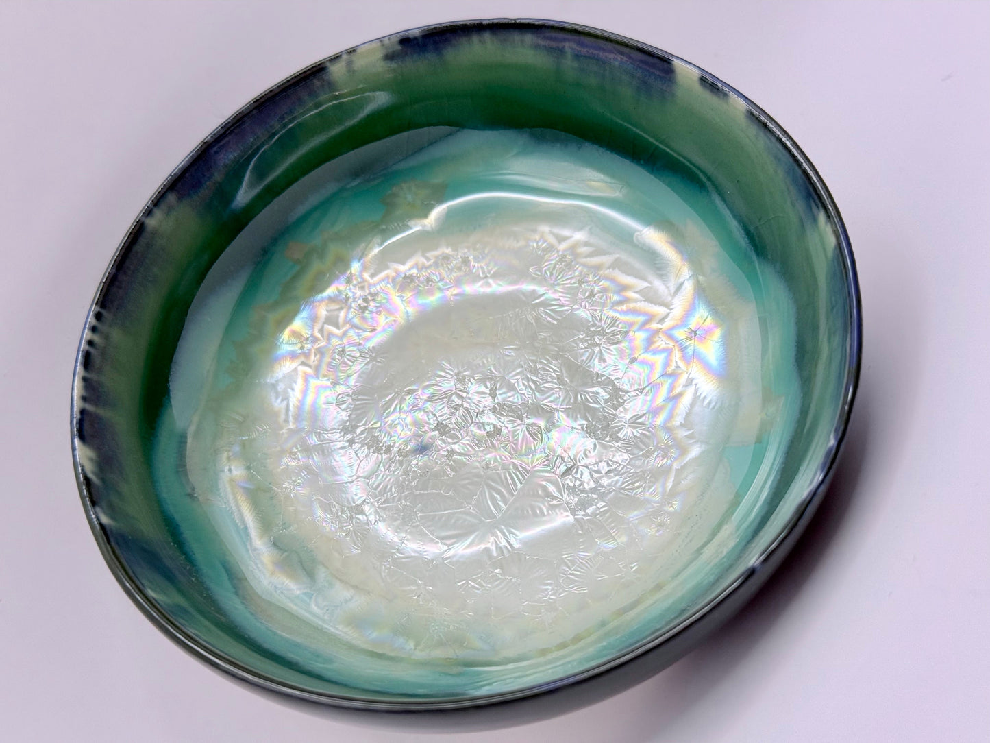 Emerald Crystal Dish