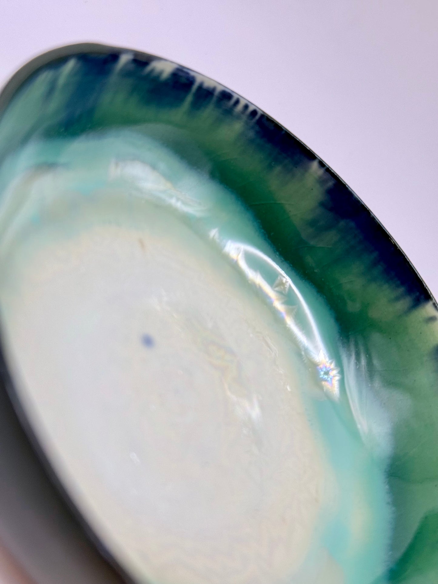 Emerald Crystal Dish